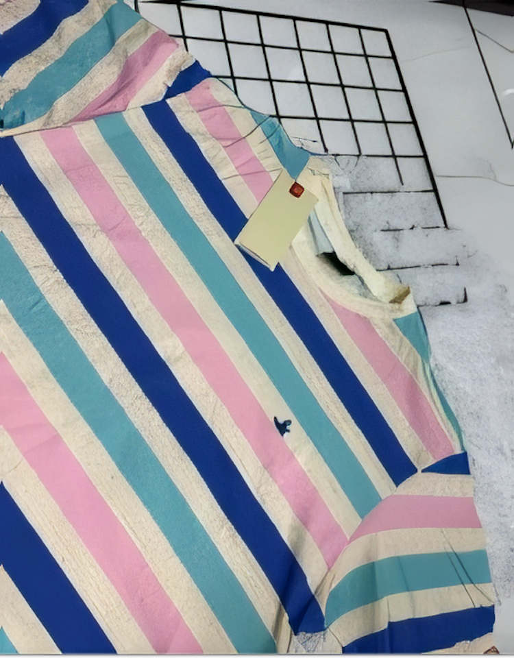 Camiseta Masculina Listrada Clássica